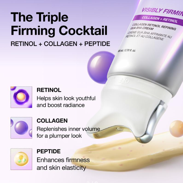 ANUA Collagen + Retinol Firming Gua Sha Cream